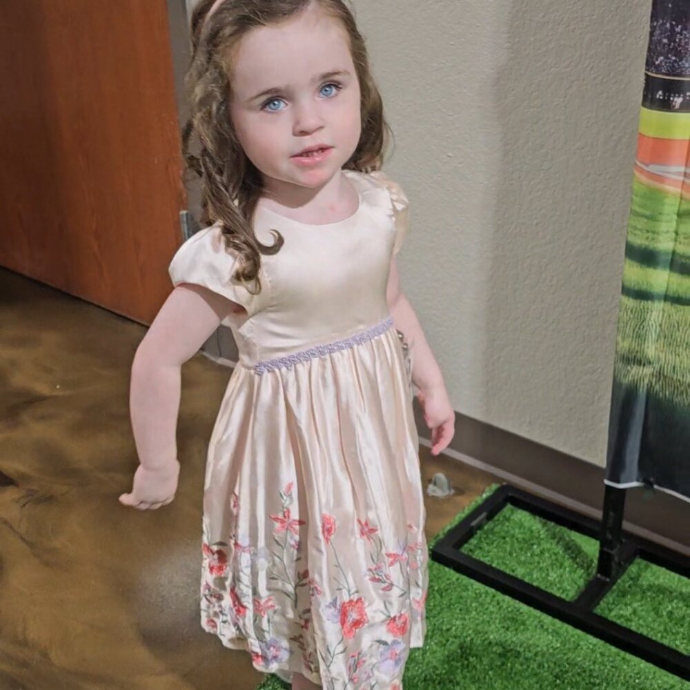 Special Occasions Pink Flower Dress